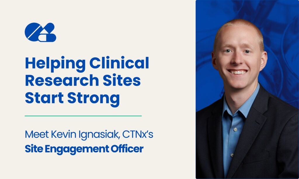 Blog post image about Helping Clinical Research Sites Start Strong: Meet Kevin Ignasiak